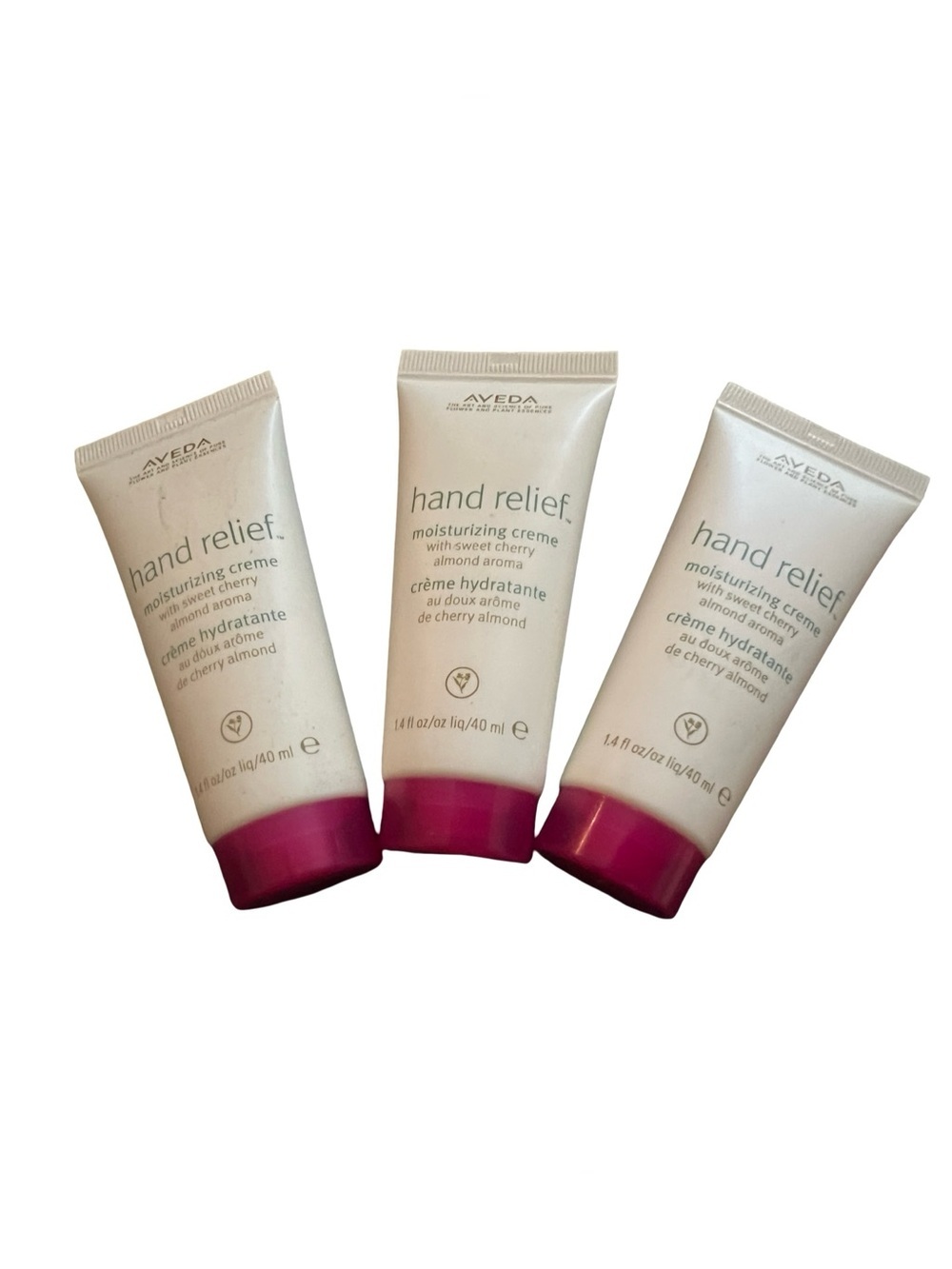 Set of 3 Aveda Hand Relief Moisturizing Creme – Sweet Cherry Almond Aroma